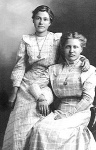 Harold's Maternal Great-Great Aunts Marie and Anna Brude in 1910