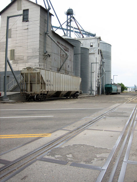 Grain Elevators on the railroad