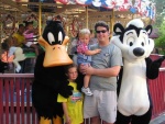 Daffy Duck, Alex, Dylan, Jeff and Pepe!