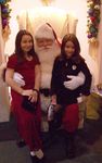 Kiri & Eva visit Santa Claus