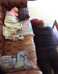 nap time for Annabel and Grandma!