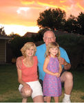 Grams, Gramps & Annabel enjoying a nice Reno sunset