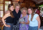 Amanda, Sandy, Grandma Hooker and Jula
