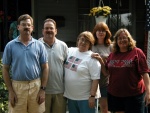 Uncle Dave, Uncle Mark, Grandma Evelyn, Aunt Robin and Aunt Janet