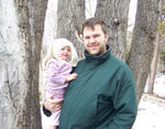 Annabel and Daddy at the park