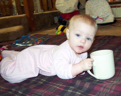 A girl needs her morning cup o' joe!