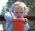 Playing with dirt (#1 - concentrating!)