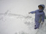 Check out my first snow angel!