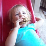 Mmmm, homemade oatmeal cookie ice cream sandwiches!