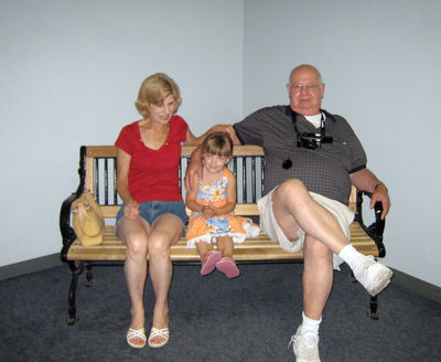 Taking a break with Gramps & Grams
