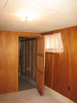 door to storage area in garage conversion