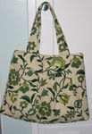 Green Tapestry Bag