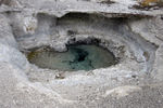Steaming sinkhole